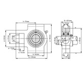 یاتاقان مدل UCT 207