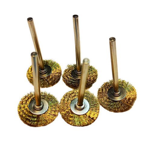 فرچه سیمی مینیاتوری مدل تخت کد ym3ch28 مجموعه 5 عددی
