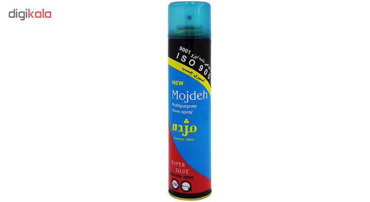 اسپری چسب مژده مدل MOJ3 حجم 300 میلیلیتر