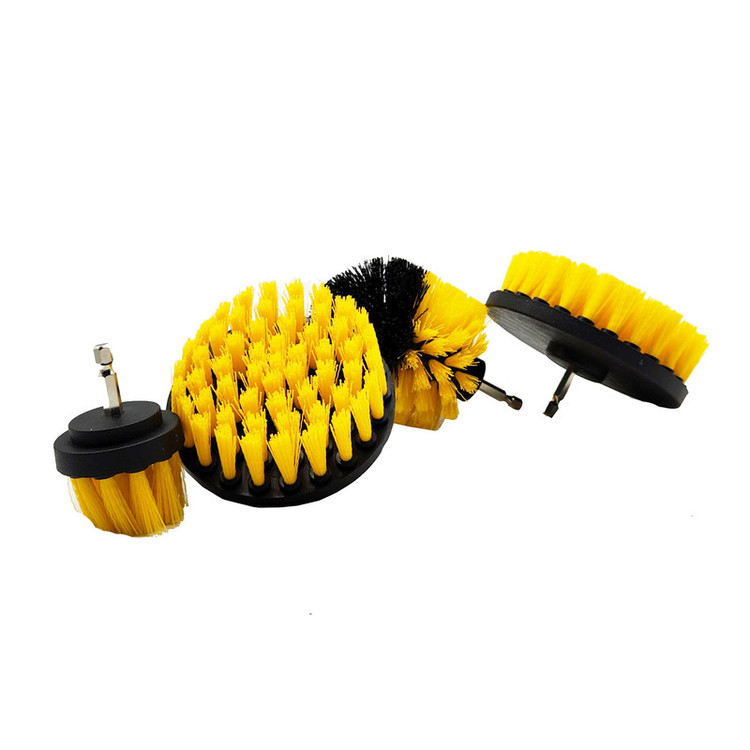 فرچه سر دریلی شستشو کد GHR1001 بسته 4 عددی